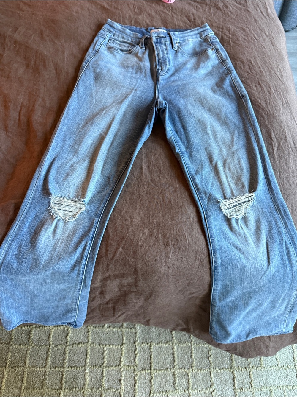 Good American Light Blue Bootcut Jeans - Good Flare sz 4